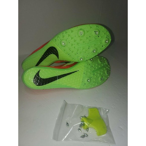 Nike Shoes Nike Mamba V Distance Track Spikes Red Black Volt Poshmark